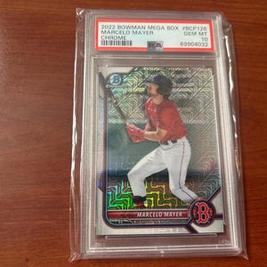 Marcelo Mayer 2022 Bowman Chrome Refractor PSA 10!
