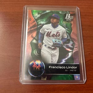 Francisco Lindor Numbered /299 Trading Card!