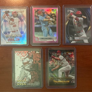 Five Paul Goldschmidt Trading Cards!