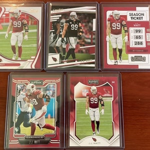 Fünf JJ Watt Sammelkarten!