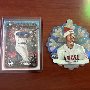 Cartão de Natal e enfeite de Shohei Ohtani!
