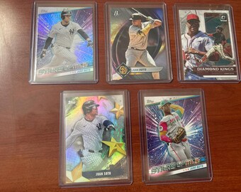 Five Juan Soto Trading Cards!