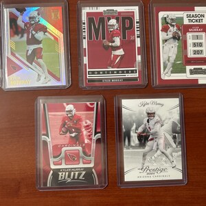 Five Kyler Murray Trading Cards!