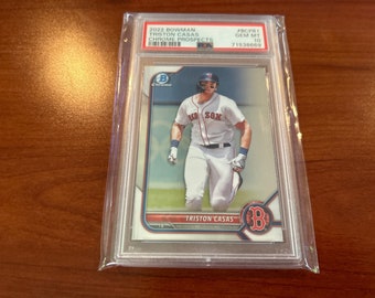 Tristan Casas 2022 Bowman Chrome PSA 10!