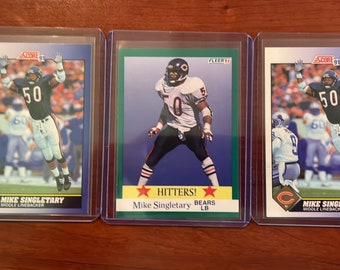 Hall of Famer Mike Singletary Trading Cards!