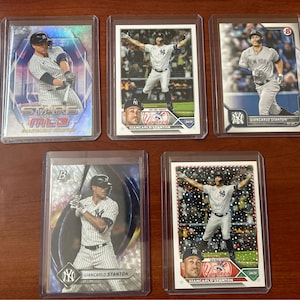 Cinq cartes à collectionner Giancarlo Stanton !