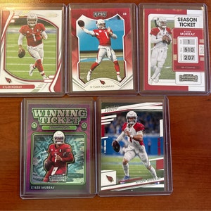 Five Kyler Murray Trading Cards!