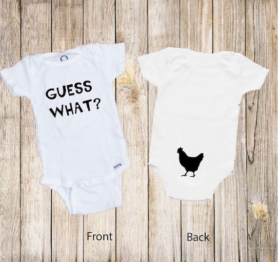 Chicken top butt onesie