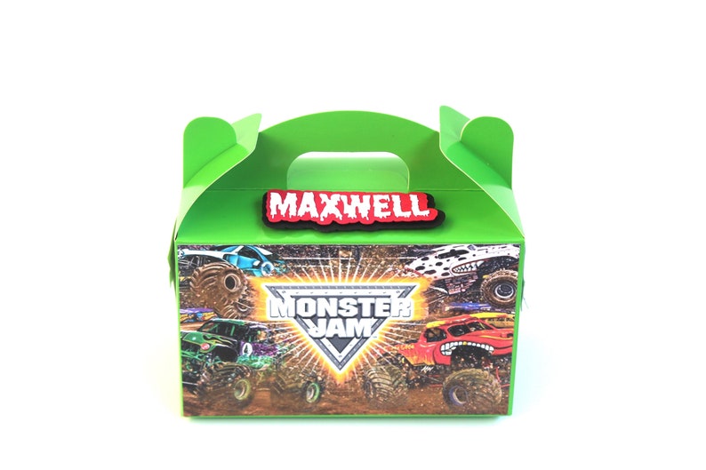 Monster Jam Grave Digger Favor Box / Monster Jam Candy Box / Etsy UK