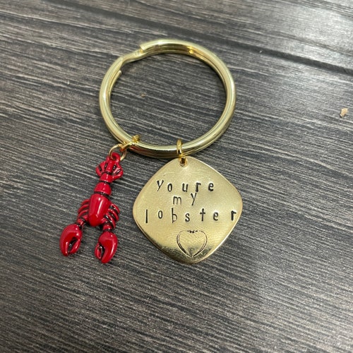 Friends Youre My Lobster Keychain Etsy