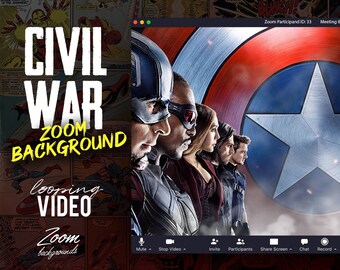 Captain America Civil War Party Etsy