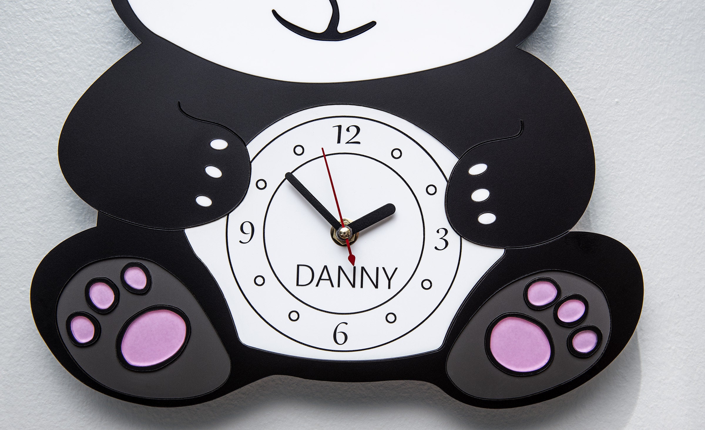 Bear Wall Clock Etsy