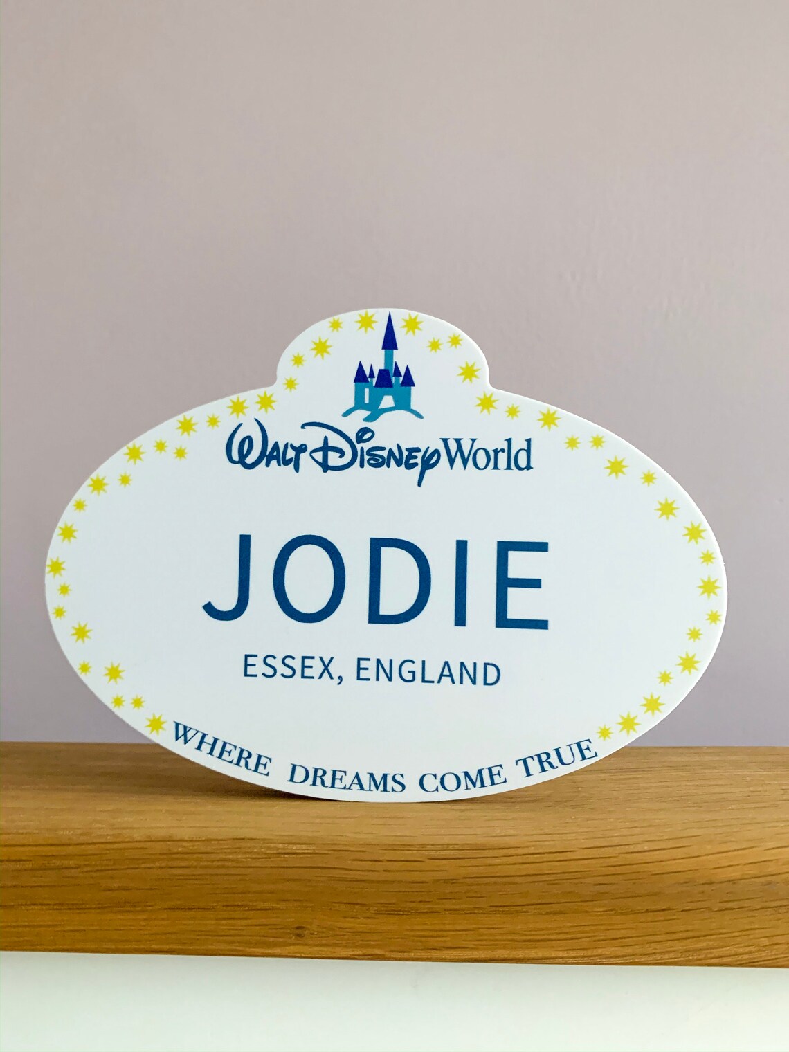 Disney Cast Member Badges Inspired Signs Etsy