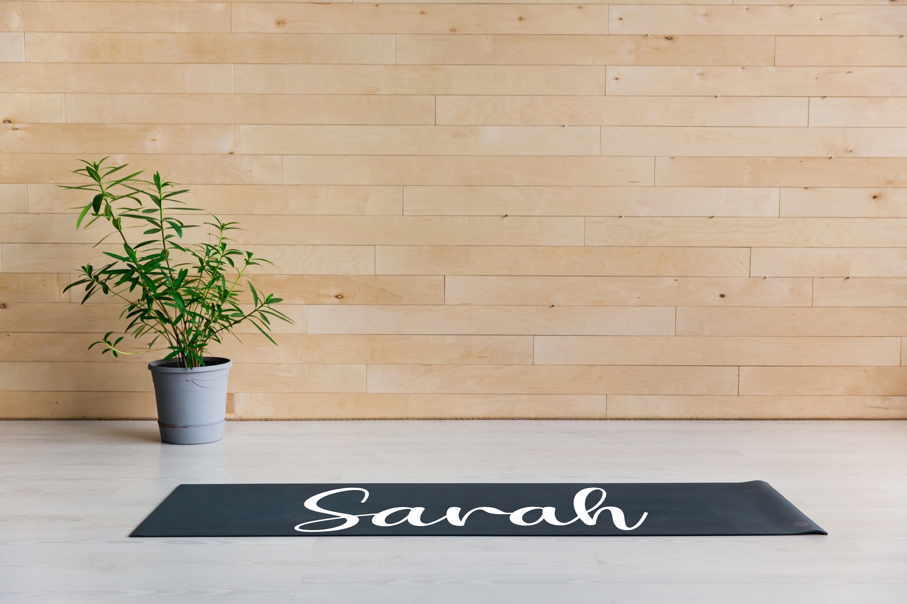Personalised Gym Mat Custom Name Yoga Mats Fitness Mat Etsy