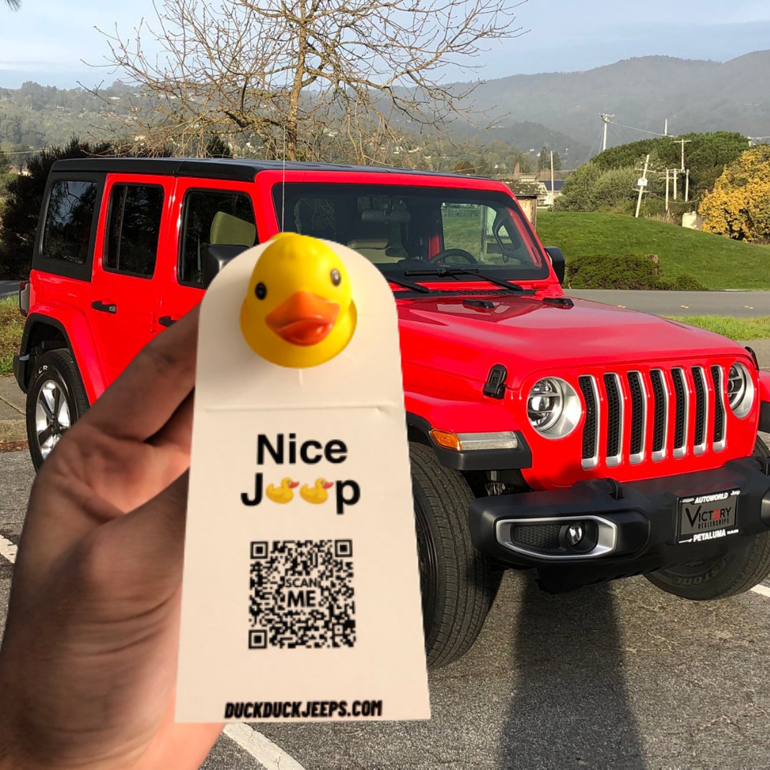 Jeep Ducking Tags For Duck Duck Jeeps Etsy