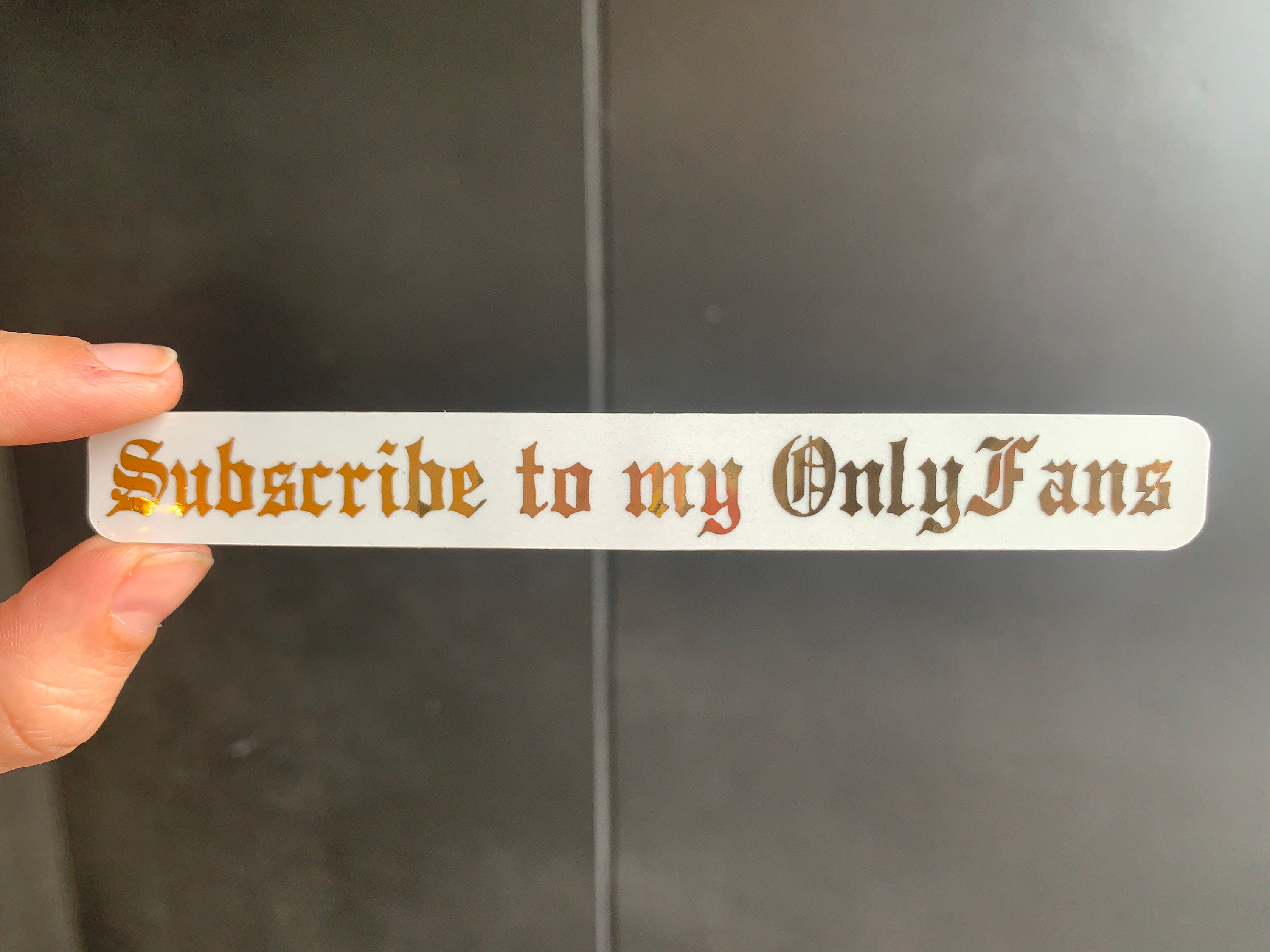 Only fans sticker