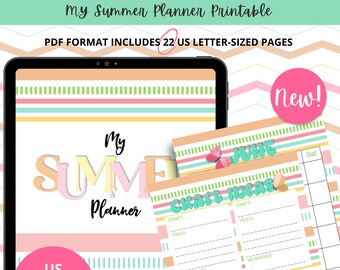 Summer Planner Printable Set