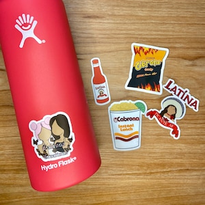 Latina Food inspired vinyl sticker