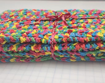 Handmade Crochet Throw Blanket