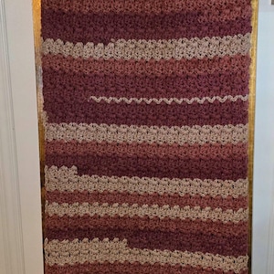Handmade Chrochet Blanket Throw