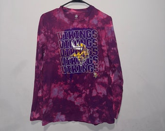 Tie Dye Minnesota Vikings Long Sleeve Tee