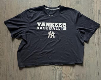 Bead Embroidery NY Yankees Tee
