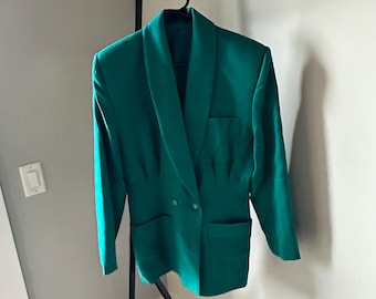 Vintage 1990s Karen Kane Cinched Waist Blazer