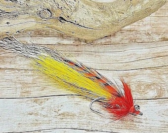 Flashtail Whistler, Blantons, tamaño 2, 1/0, 2/0, 3/0