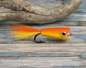 Señuelo de pesca con mosca clásico SW Pencil Popper, tamaño 2/0, cebo de superficie para peces de caza.