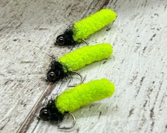 Mop-Fly, verschiedene Größen & Farben, 3er-Pack