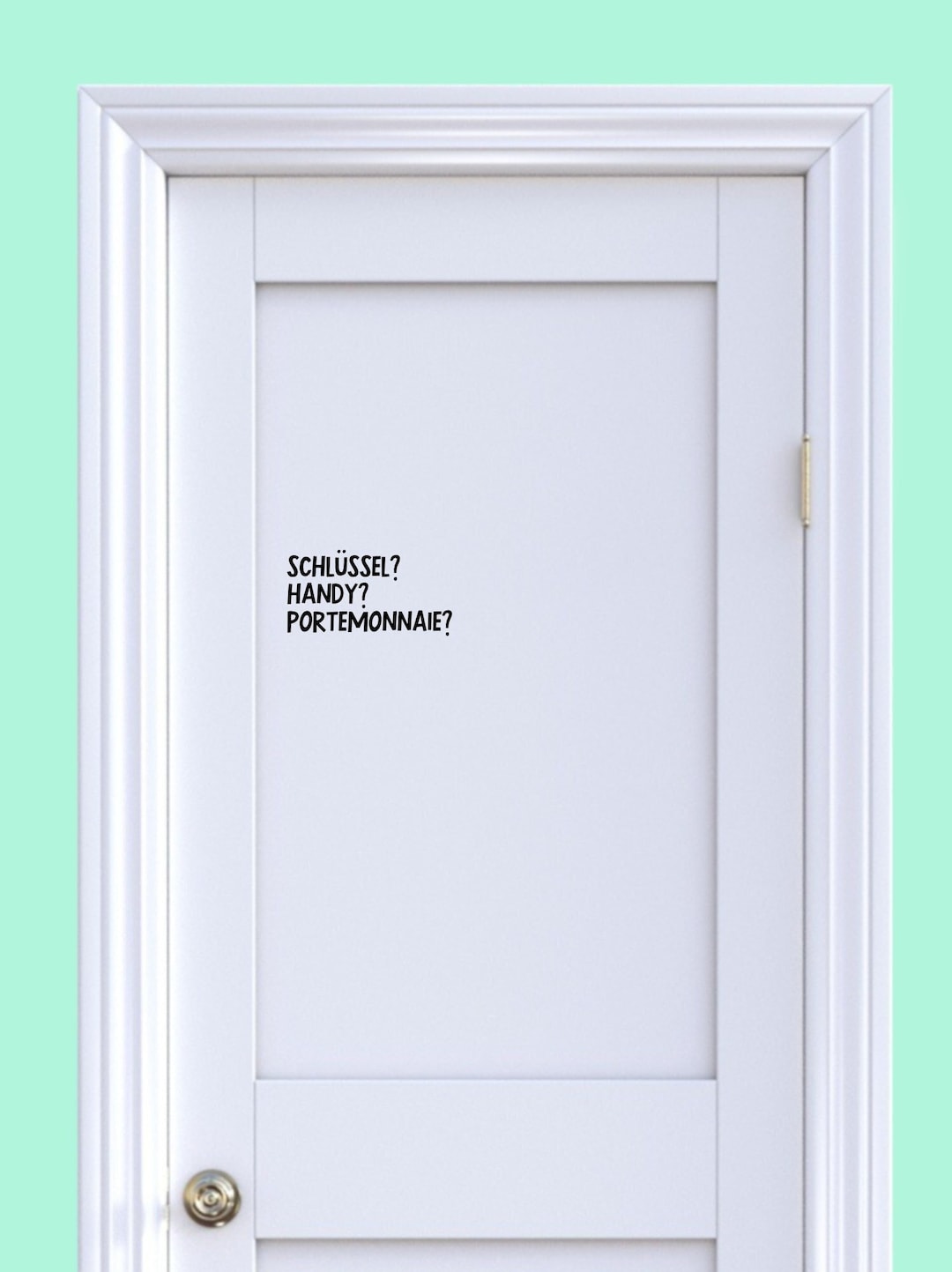 Buy Sticker Keys Mobile Phone Wallet Don't Sticker Door Front