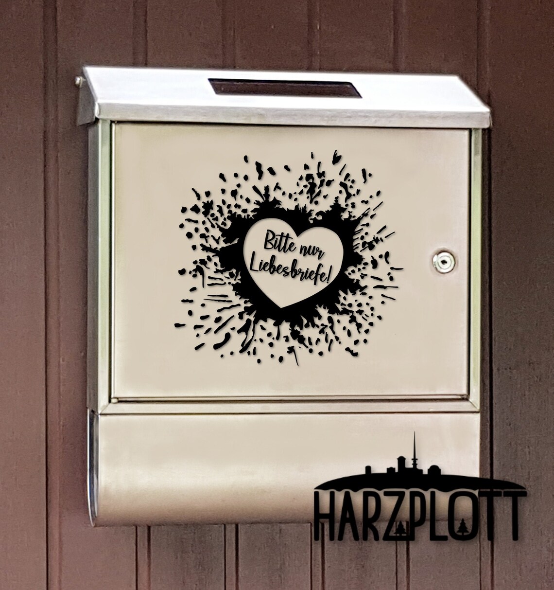Autocollant autocollant pour boîte aux lettres Sil vous Etsy