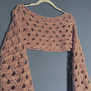 Gehäkelter Arcade Shrug