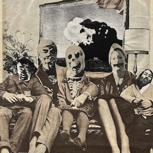 Collage Art Piece, Einzelstück