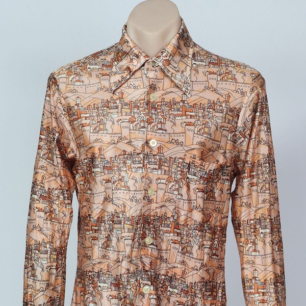 1970's Old Town Body Shirt, Size XS