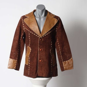 Amazing Collectors Suede 70's Western Jacket Ranch Coat