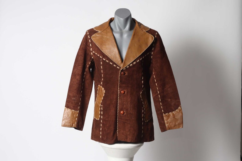 Amazing Collectors Suede 70's Western Jacket Ranch Coat