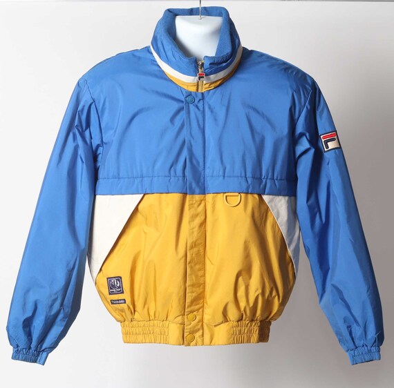 S-M Fila puffer jacket GoreTex