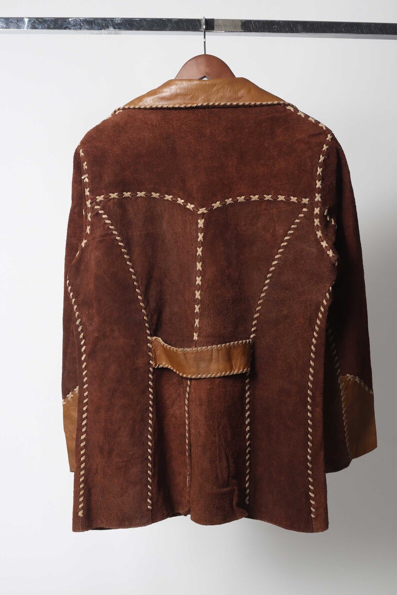 Amazing Collectors Suede 70's Western Jacket Ranch Coat