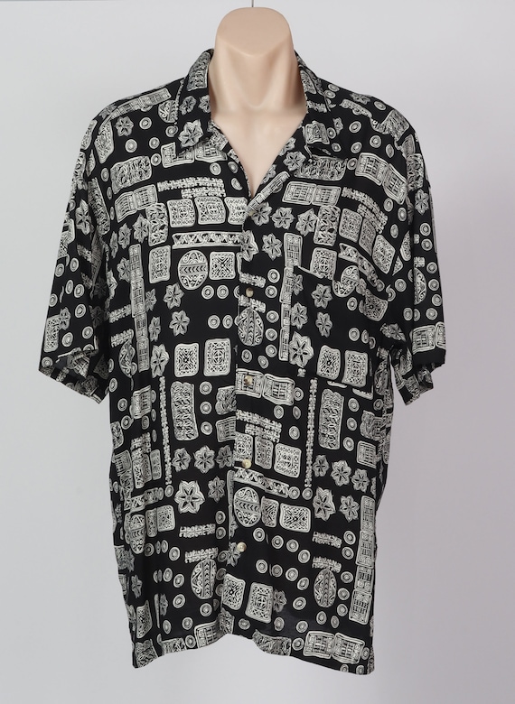 Size XL tiki Hawaiian Vintage shirt