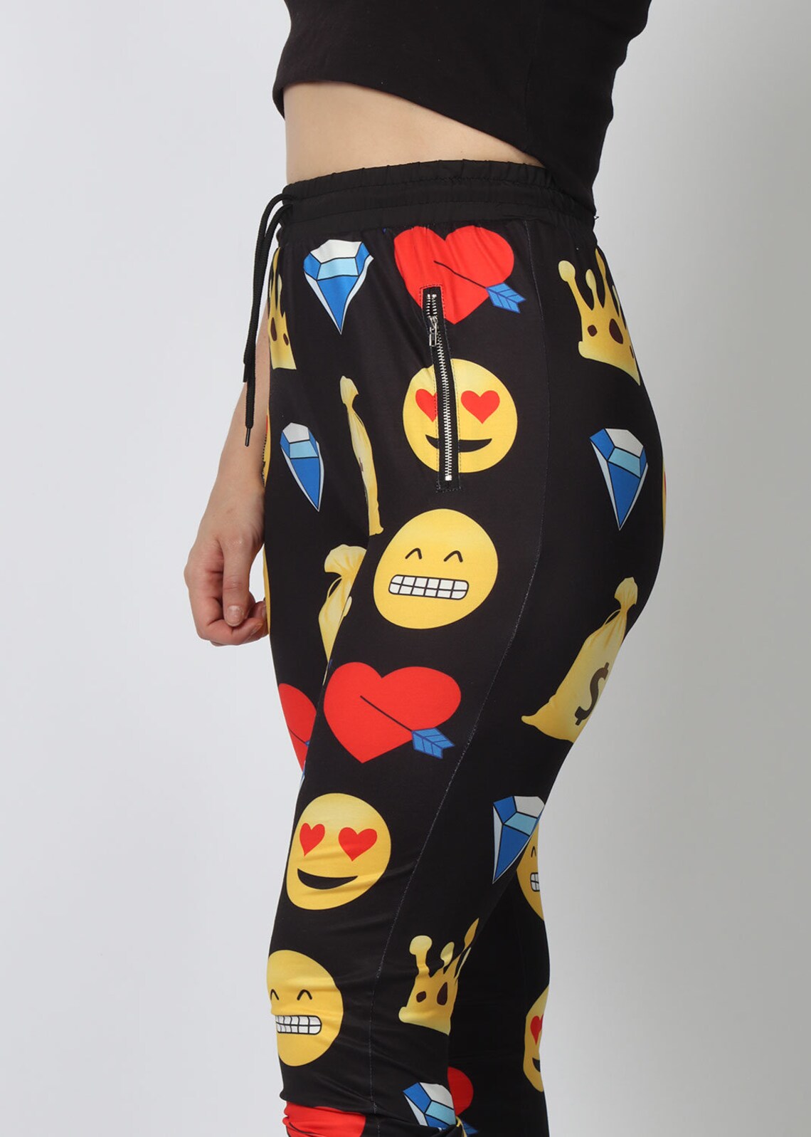 Gold Digger Emoji Pants Etsy