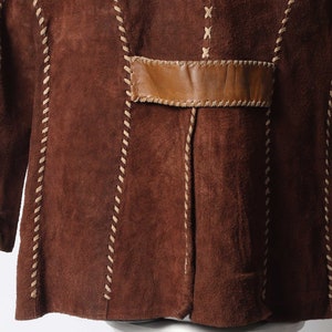 Amazing Collectors Suede 70's Western Jacket Ranch Coat