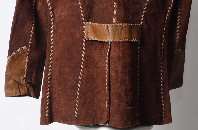 Amazing Collectors Suede 70's Western Jacket Ranch Coat