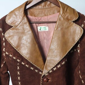 Amazing Collectors Suede 70's Western Jacket Ranch Coat