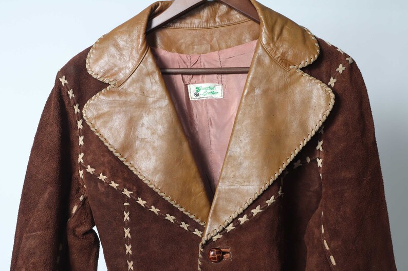 Amazing Collectors Suede 70's Western Jacket Ranch Coat