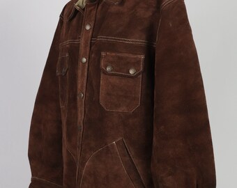Diesel Vintage Suede Leather Jacket / Size M - Etsy