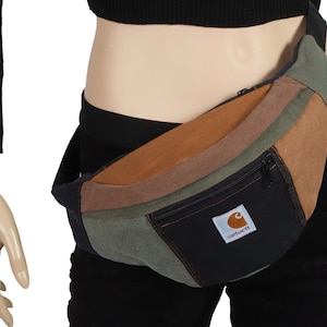 RARE Carhartt WIP Waist Pack Red with big logo Fanny Pack Cross