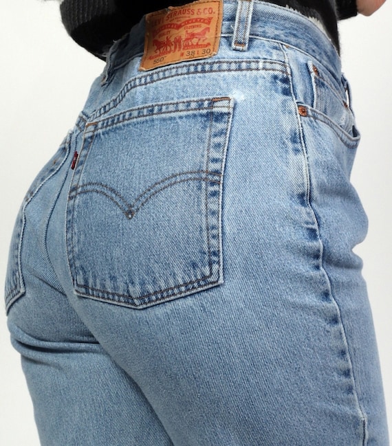 W29' Light Wash Levi's Boyfriend Vintage Jeans, 10-12 Aus - Etsy