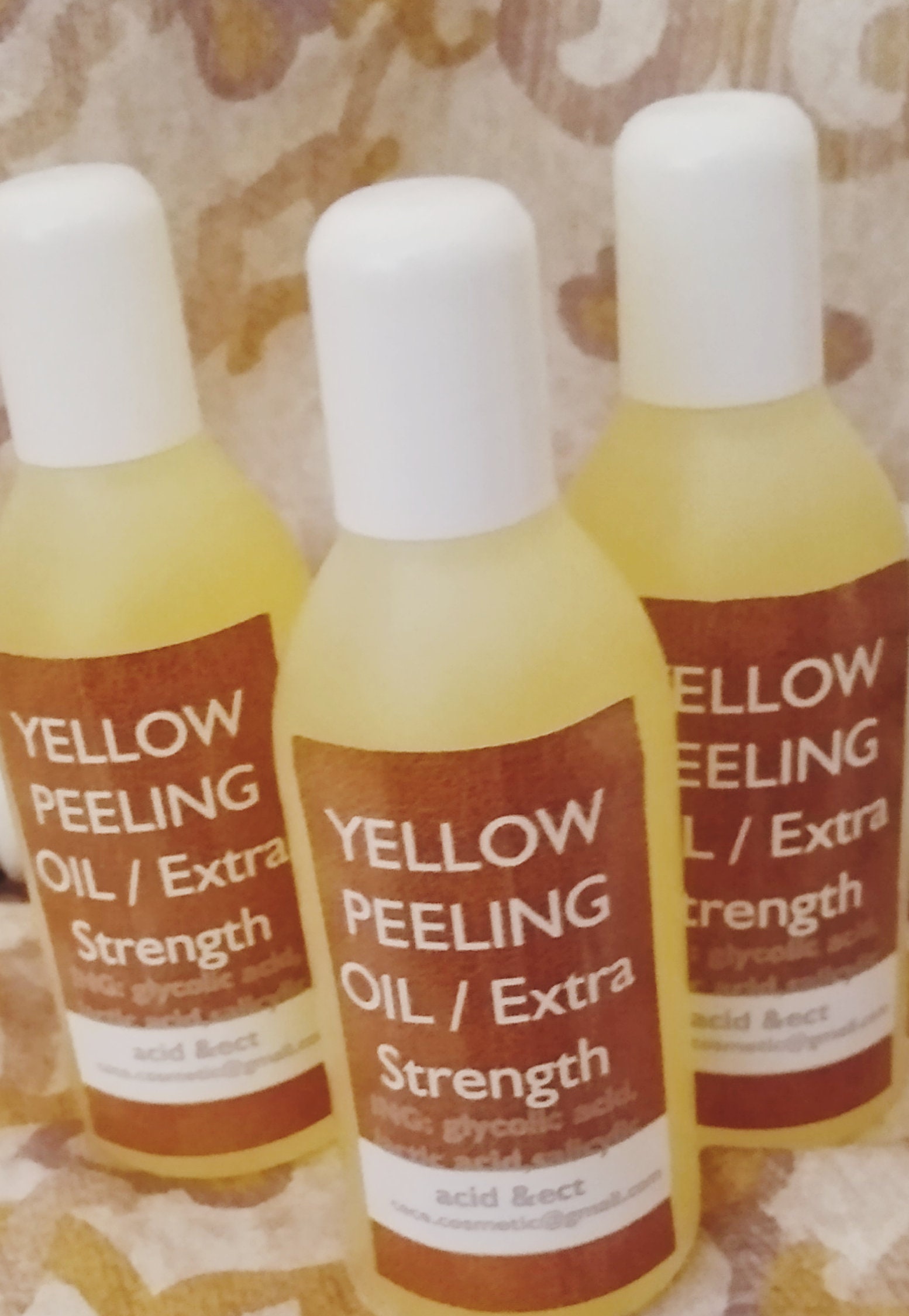 YELLOW PEELING OIL Extra Strength New Improvement / 3.4 Oz 100 