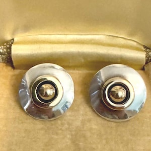 Vintage Designer Earrings, Silver Mexico Earrings, Vintage Silver Jewelry, Vintage Gift Collectable, Vintage Earrings, Gift For Her